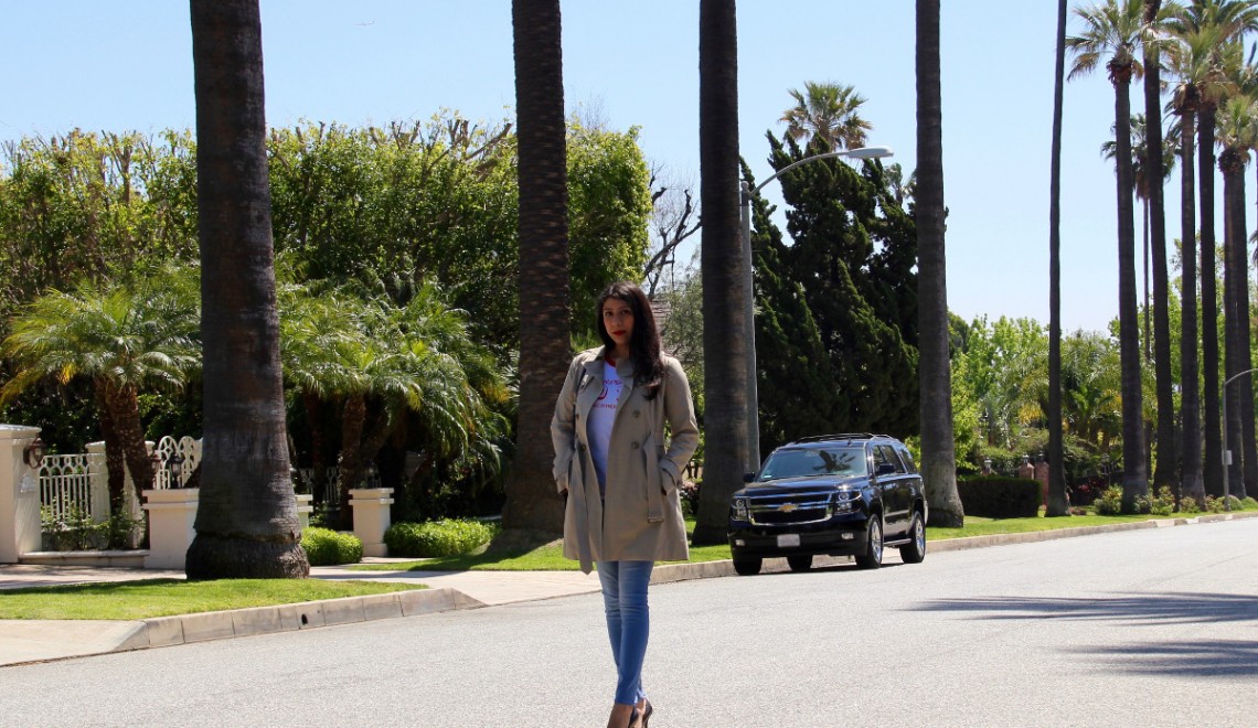 early spring fashion, los angeles street style, beverly hills, hillcrest rd